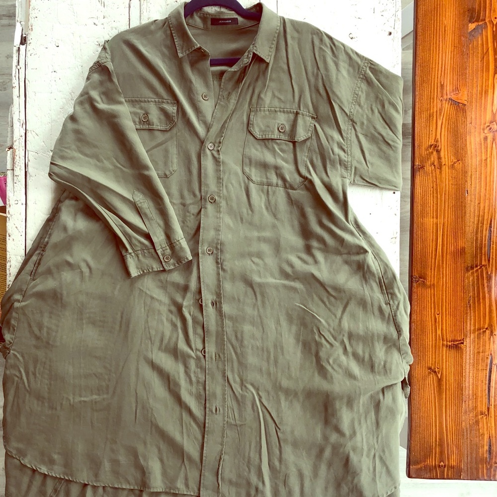 Jeanasis Collared Dress/Jacket